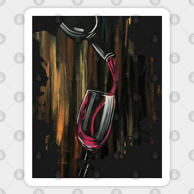 Fine Wine Magnet by adamzworld